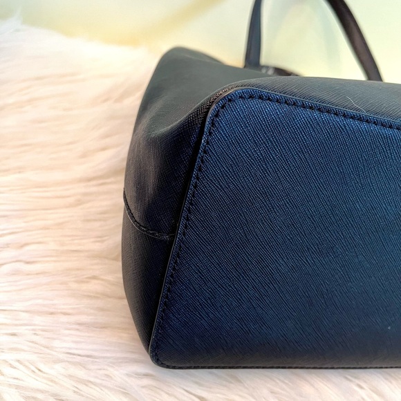 Kate Spade Laurel Way Black Leather Satchel - Picture 6 of 9